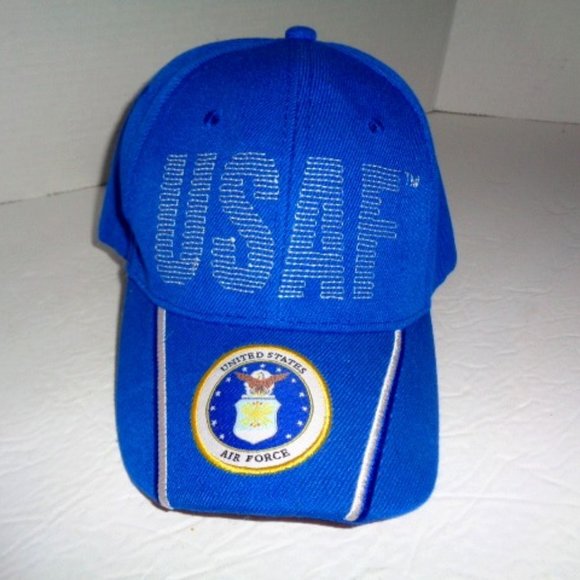 U.S. Air Force Ball Cap, Official Licensed, Adult Adjustable, New - Picture 1 of 7